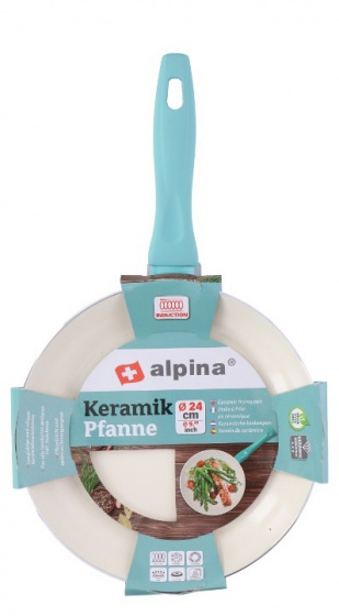 Alpina keramische koekenpan 28cm