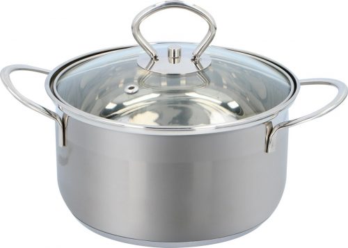 Alpina kookpan met glazen deksel 16cm