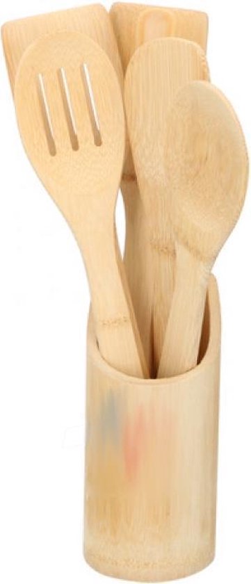 Bamboe spatelset 5-delig