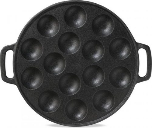 Easy line poffertjesplaat gietijzer