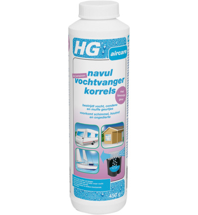 Hg aircare navul vochtvanger korrels met lavendel geur