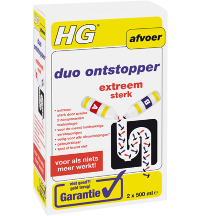 Hg duo-ontstopper