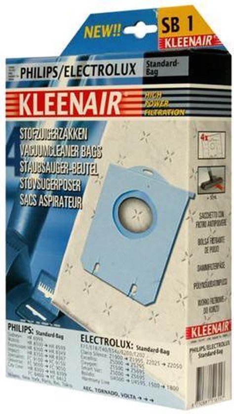 Kleenair Stofzuigerzakken SB1