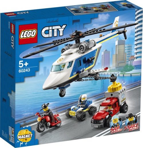 Lego city politie helicopter achtervolging 60243
