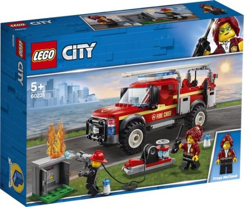 Lego city reddingswagen van brandweercommandant 60231