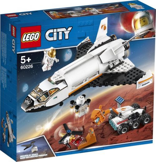 Lego city space port mars onderzoeksshuttle 60226