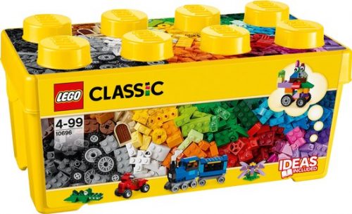 Lego classic stenen in opbergdoos 10696