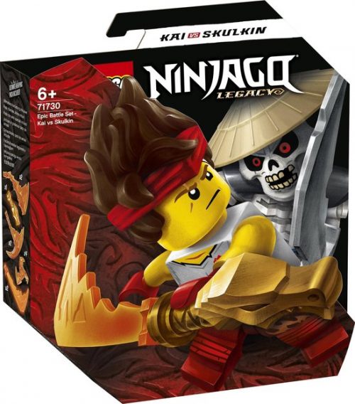 Lego ninjago epische strijd kai tegen skulkin 71730