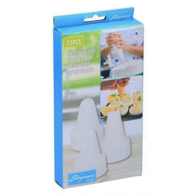 Wegwerp spuitzakken 23-delig