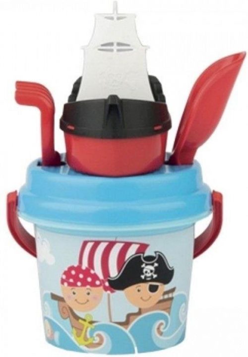 Emmerset piraat met boot