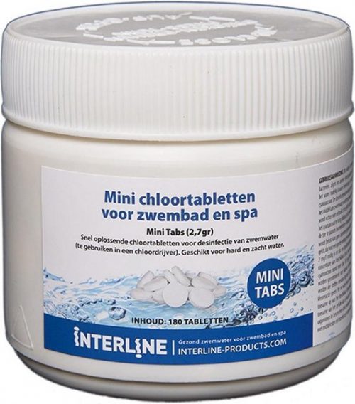Interline chloortabletten 180 stuks