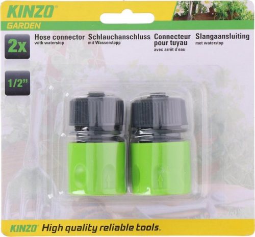 Kinzo slangaansluiting 2 stuks