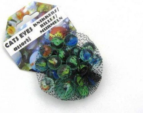 Knikkers cats eyes assorti