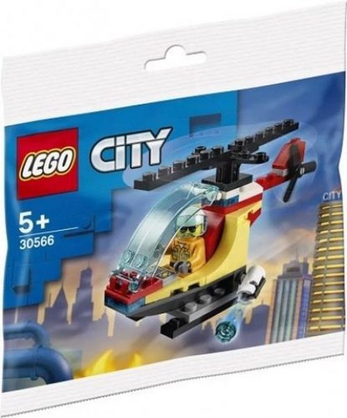 Lego city brandweer helicopter 30566