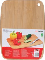 Alpina bamboe snijplank 38x28x0.8cm