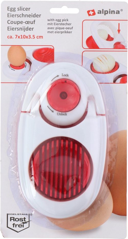 Alpina eiersnijder & eierprikker