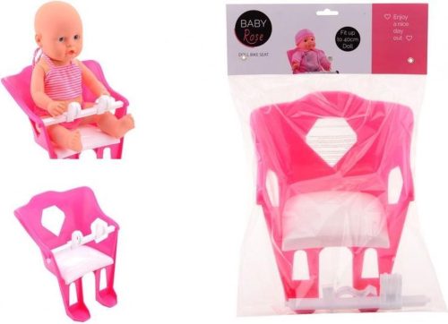 Babyrose poppen fietsstoel