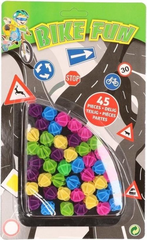 Bike fun spaakkralen 45 delig