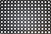 Deurmat rubberen ringen 60x40 cm
