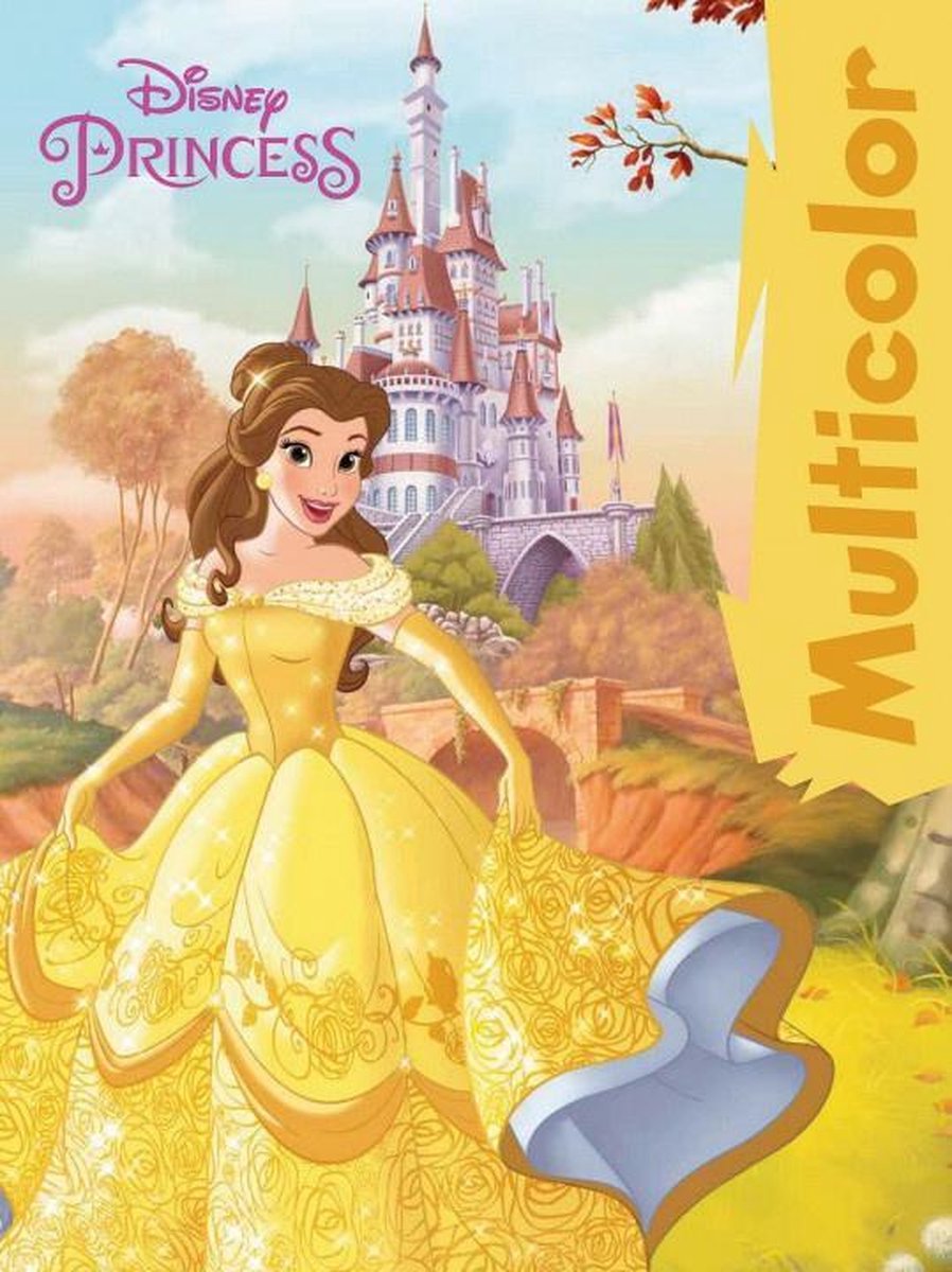 Disney kleurboek multicolor princess