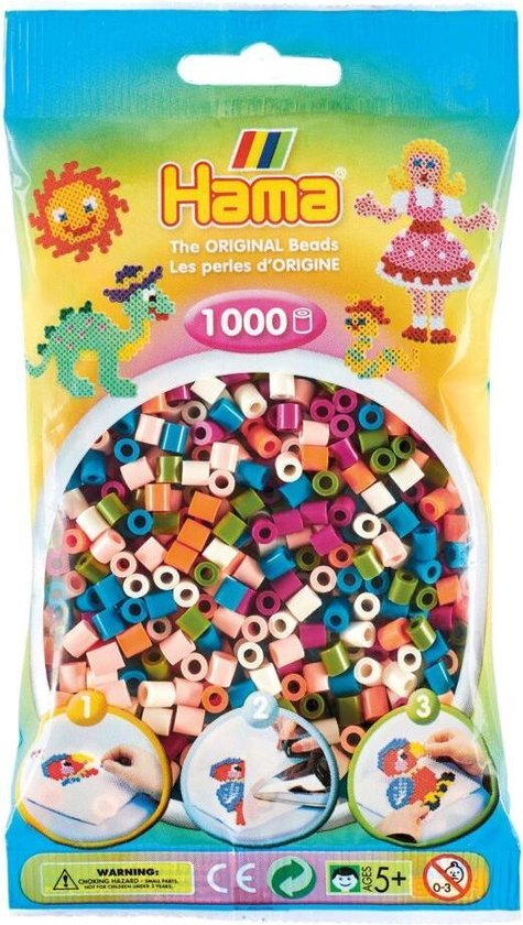 Hama strijkkralen 1000 stuks