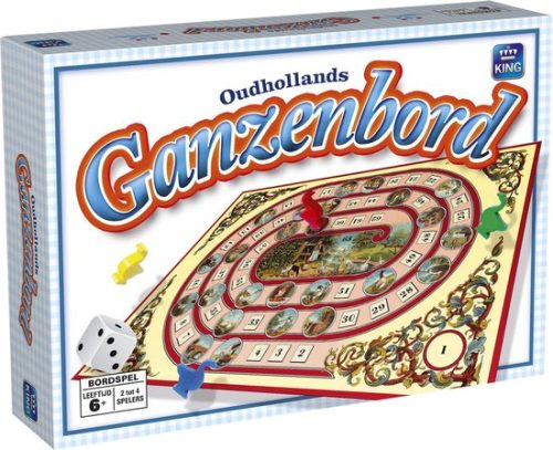 King spel oudhollands ganzenbord
