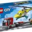 Lego city reddingshelikopter transport