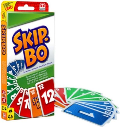 Mattel skip-bo kaartspel