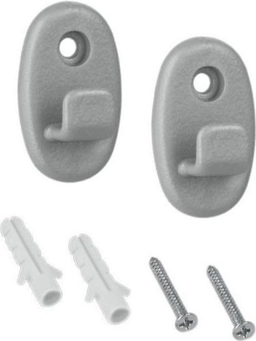 Metaltex ophanghaakjes 2 stuks