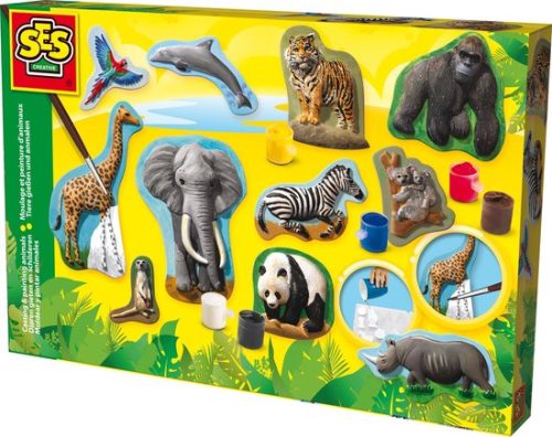 Ses gips gieten dieren