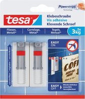 Tesa klevende schroef tegels verstelbaar 2 x 3kg