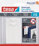 Tesa klevende spijker behang 2x2kg
