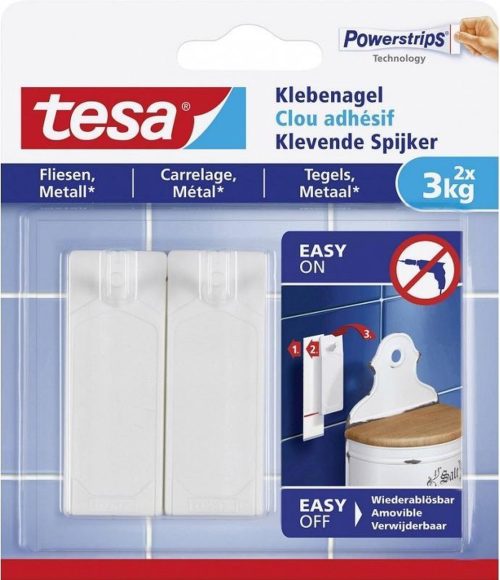 Tesa klevende spijker tegels 2x3kg