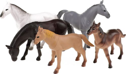 Toi-toys paarden 5 stuks