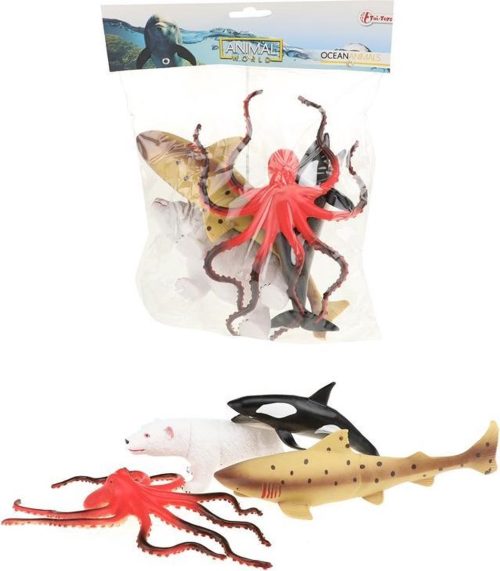 Toi-toys zee dieren 5 stuks