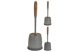 Toiletborstel met houder bamboe