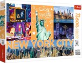 Trefl puzzel New York neon 1000 stukjes