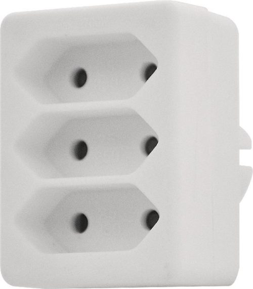 3-weg stekker platte stekker