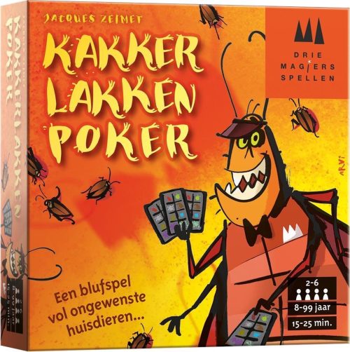 999Games spel kakkerlakken poker