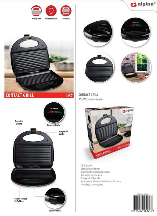 Alpina contactgrill
