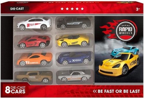 Auto diecast 8-delig