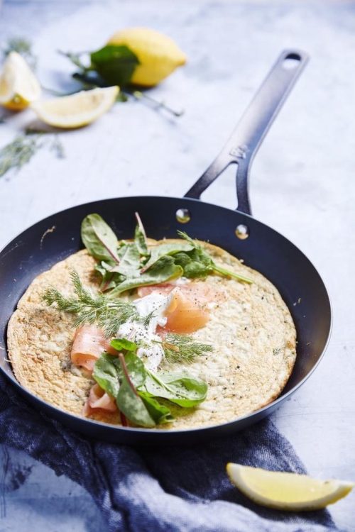 BK koekenpan black steel 26cm