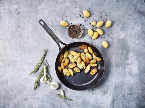 BK koekenpan black steel 30cm