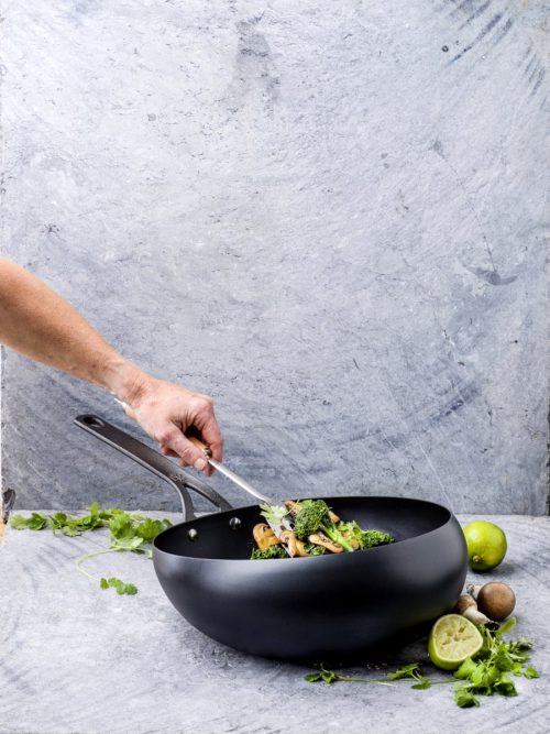 BK wokarang black steel 30cm