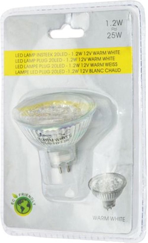 Bellson led insteeklamp GU5 1,2watt