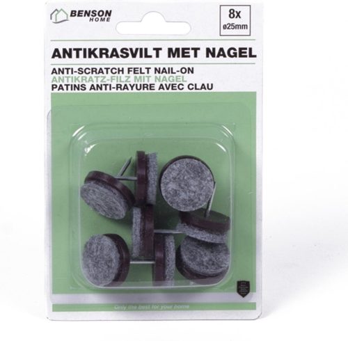 Benson anti-krasvilt met nagel 8 stuks