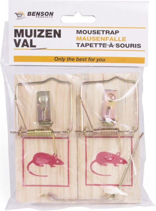 Benson muizenval 2 stuks