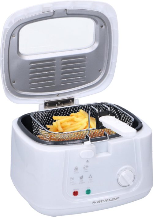Dunlop friteuse wit 3 liter