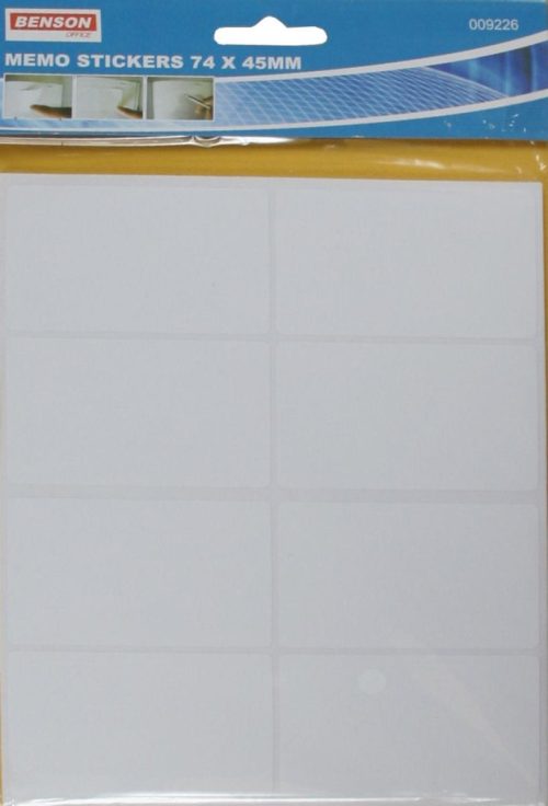 Etiketten 45x74mm 80 stuks