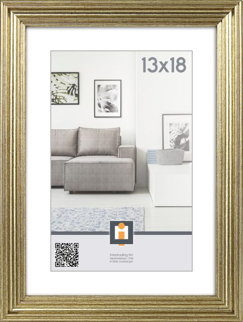 Fotolijst salerno 18x18cm champagne